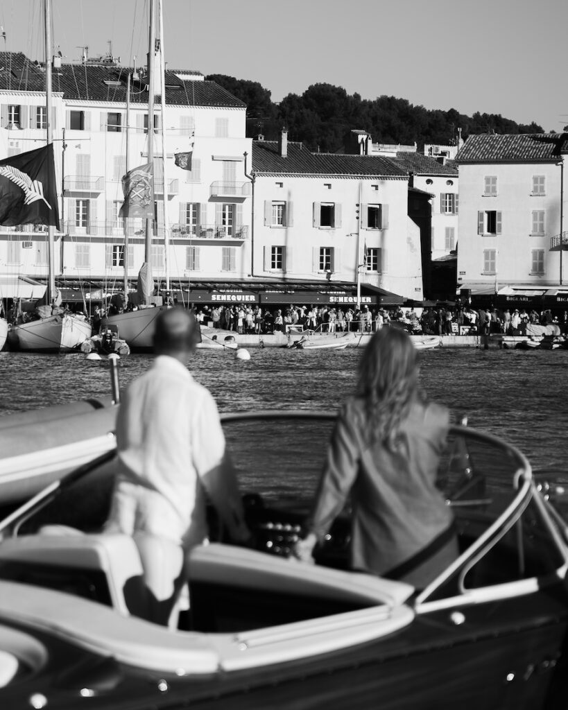 Senequier restaurant vue port